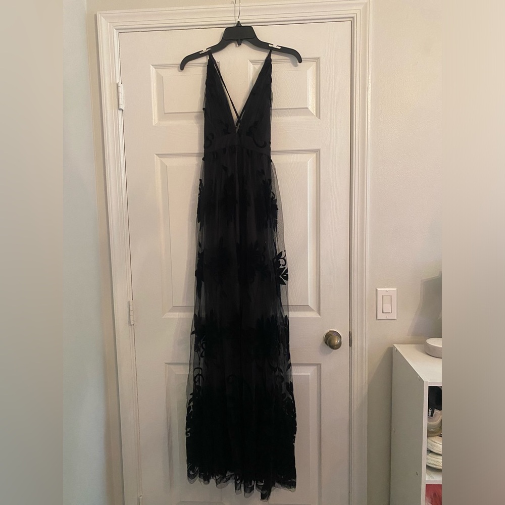 Windsor black floral dress